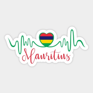 mauritius Sticker